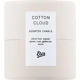 Etos Etos Scented Glass In Sliding Tube Cotton Cloud aanbieding