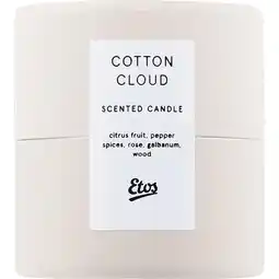 Etos Etos Scented Glass In Sliding Tube Cotton Cloud aanbieding