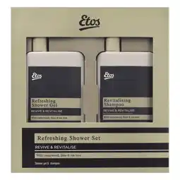 Etos Etos Cadeauset met Douchegel & Shampoo 200ml aanbieding