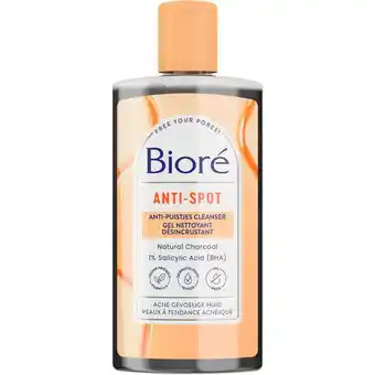 Etos Bioré Anti-Puistjes Cleanser Houtskool 200 ML aanbieding