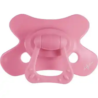 Etos Difrax Fopspeen Natural 12+ M Uni Raspberry aanbieding