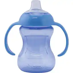 Etos Nuby Mini Easy Grip Drinkbeker Handvaten Blauw 4 Maanden 150 ML aanbieding