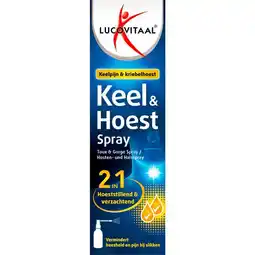 Etos Lucovitaal Keel & Hoest Spray 20 ML aanbieding