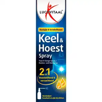 Etos Lucovitaal Keel & Hoest Spray 20 ML aanbieding