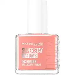 Etos Maybelline New York Superstay Ink Bonder Nagellak 130 Powder Rose aanbieding