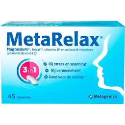 Etos Metagenics MetaRelax 45 stuks aanbieding