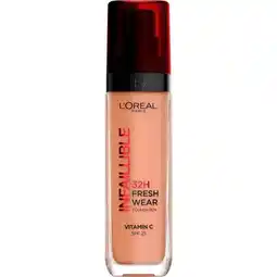 Etos L'Oréal Paris Infaillible 32HR Fresh Wear 300 Amber Foundation met SPF25 30 ML aanbieding