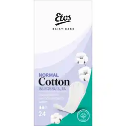 Etos Etos Pure & Organic Inlegkruisjes Normal 24 stuks aanbieding