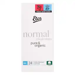 Etos Etos Pure & Organic Inlegkruisjes Normal 24 stuks aanbieding