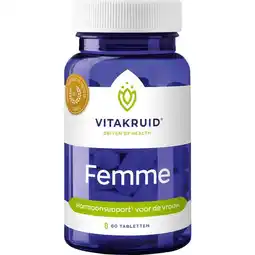 Etos Vitakruid Femme - 60 tabletten aanbieding