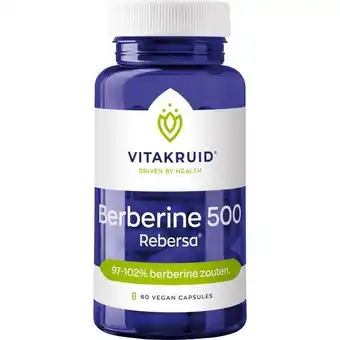 Etos Vitakruid Berberine 500 - 60 vegan capsules aanbieding