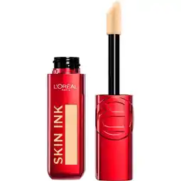 Etos L'Oréal Paris Infaillible Skin Ink Light Cool 130 Foundation en Concealer in 1 aanbieding
