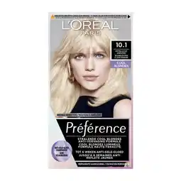 Etos L'Oréal Paris Préférence Permanente Haarverf 10.1 Helsinki aanbieding