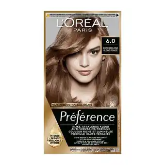 Etos L'Oréal Paris Préférence Permanente Haarverf 6.0 Buenos Aires Donkerblond aanbieding
