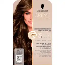 Etos Schwarzkopf Creme Supreme Haarkleuring 6-0 Natuurlijk Lichtbruin aanbieding