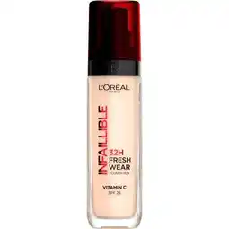 Etos L'Oréal Paris Infaillible 32HR Fresh Wear 10 Foundation met SPF25 30 ML aanbieding