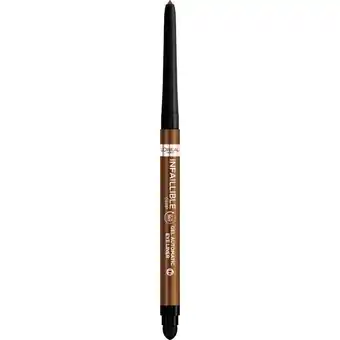 Etos L'Oréal Paris Infaillible Grip Liner Bronzed Espresso Oogpotlood aanbieding