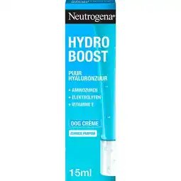 Etos Neutrogena Hydro Boost Oogcrème 15 ML aanbieding