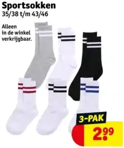 Kruidvat Sportsokken aanbieding