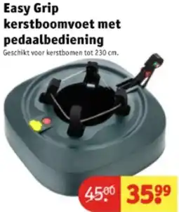 Kruidvat Easy Grip kerstboomvoet met pedaalbediening aanbieding