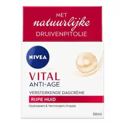 Etos NIVEA Vital Anti-Rimpel Extra Versterkende Dagcrème 50 ML aanbieding