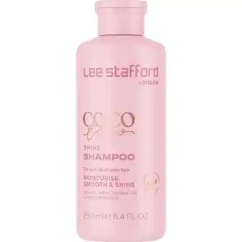 Etos Lee Stafford CoCo LoCo & Agave Shine Shampoo 250 ML aanbieding
