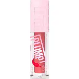 Etos Maybelline Lifter Plump Lip Plumping lipgloss Peach Fever 5,4ML aanbieding