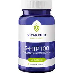 Etos Vitakruid 5-HTP 100mg - 60 vegan capsules aanbieding