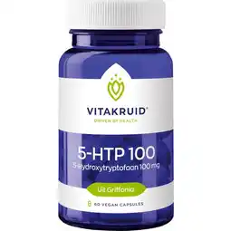 Etos Vitakruid 5-HTP 100mg - 60 vegan capsules aanbieding