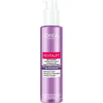 Etos L'Oréal Paris Revitalift Filler Reinigingsgel Met Hyaluronzuur 150 ML aanbieding