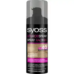 Etos Syoss Uit Groeispray Middenblond aanbieding