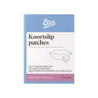Etos Etos Koortslip Patches 15 stuks aanbieding