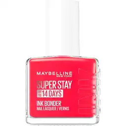 Etos Maybelline New York Superstay Ink Bonder Nagellak 490 Hot Salsa aanbieding