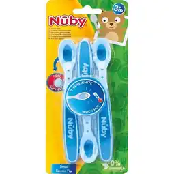Etos Nûby Warmtegevoelige Lepels Blauw 4+ m 3 stuks aanbieding