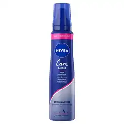 Etos NIVEA Care & Hold Styling Mousse 150 ML aanbieding