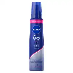 Etos NIVEA Care & Hold Styling Mousse 150 ML aanbieding