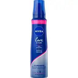 Etos NIVEA Care & Hold Styling Mousse 150 ML aanbieding