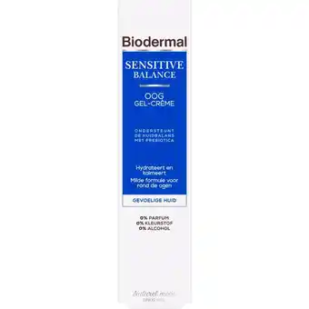 Etos Biodermal Sensitive Balance Oogcrème 15 ML aanbieding
