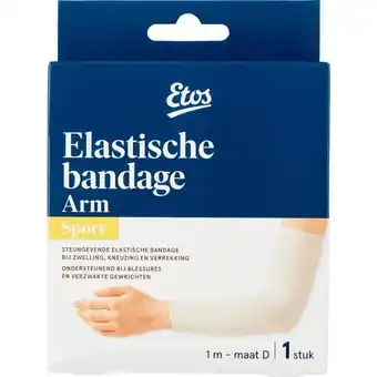 Etos Etos Sport Elastische Bandage Arm Wit aanbieding