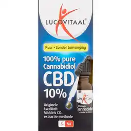 Etos Lucovitaal CBD Cannabidiol 10% aanbieding