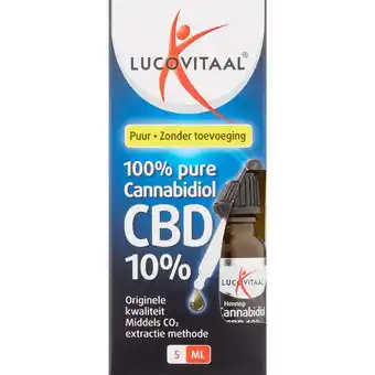 Etos Lucovitaal CBD Cannabidiol 10% aanbieding