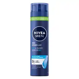 Etos NIVEA MEN Protect & Care Verzorgende Scheergel - 200 ML aanbieding