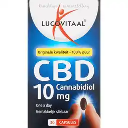 Etos Lucovitaal CBD 10 mg Cannabidiol Capsules aanbieding