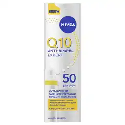Etos NIVEA Q10 Expert Daily Anti-UV Fluid SPF 50 40 ML aanbieding
