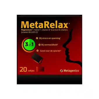 Etos Metarelax 20 Zakjes aanbieding