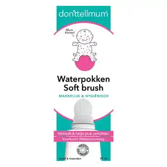 Etos donttellmum Waterpokken Behandeling 50 ML aanbieding