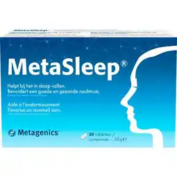 Etos MetaSleep Mel NF 30 tabletten blister aanbieding