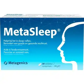 Etos MetaSleep Mel NF 30 tabletten blister aanbieding