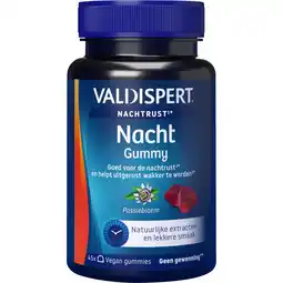 Etos Valdispert Night Time Natural Gummies 45 stuks aanbieding