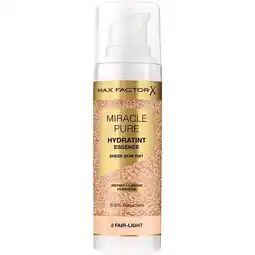 Etos Max Factor Miracle Pure Hydratint Essence Foundation 02 Fair-Light aanbieding